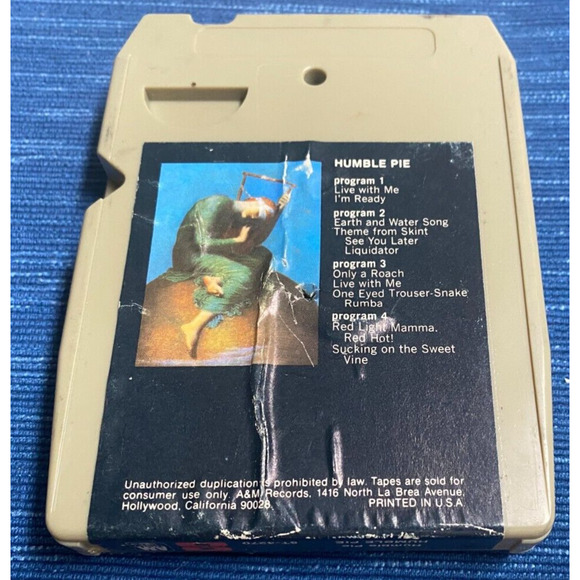 HUMBLE PIE (1970) Self Titled Original 8T-4270 Stereo 999A - Picture 2 of 3